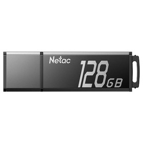 Флешка Netac 128GB U351 NT03U351N-128G-30BK USB3.0 серый