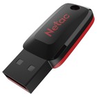 Флешка Netac 32GB U197 NT03U197N-032G-20BK USB2.0 черный/красный - Фото 3