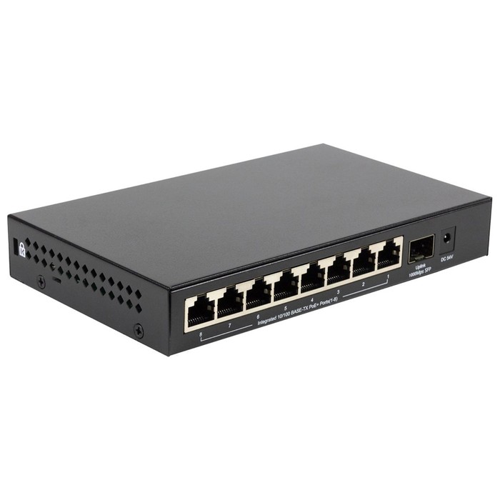 Коммутатор Origo OS1209P/80W OS1209P/80W/A1A (L2) 8x100Мбит/с 1SFP 8PoE 80W неуправляемый - фото 51646440