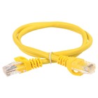 Патч-корд ITK Generica PC05-C5EU-3M-G U/UTP не экранированный RJ-45 вил.-вилка RJ-45 кат.5E   107490 - фото 51646476