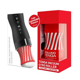 Набор Tenga Vacuum Gyro Roller 3s: Мастурбатор и устройство для вращения и создания вакуума   104033