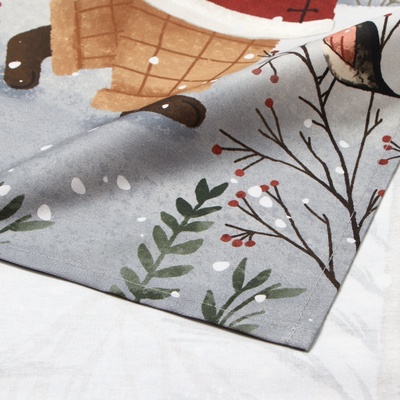 Полотенце кухонное «Этель» Forest bear, 40×73 см, хлопок 100%, саржа 190 г/м²
