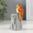 Фигурка - подставка для зубочисток керамика «Филин на пне», 3.7×4.5×8 см - Фото 3