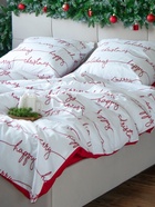 Постельное бельё "Этель" Дуэт Christmas letter 143х215 см - 2 шт, 220х240 см, 70х70 см - 2 шт, бязь - фото 26836989 Постельное бельё "Этель" Дуэт Christmas letter 143х215 см - 2 шт, 220х240 см, 70х70 см - 2 шт, бязь - фото 26836989