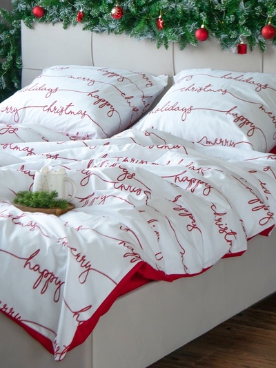 Постельное бельё дуэт «Этель» Christmas letter, бязь