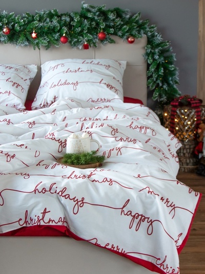 Постельное бельё дуэт «Этель» Christmas letter, бязь