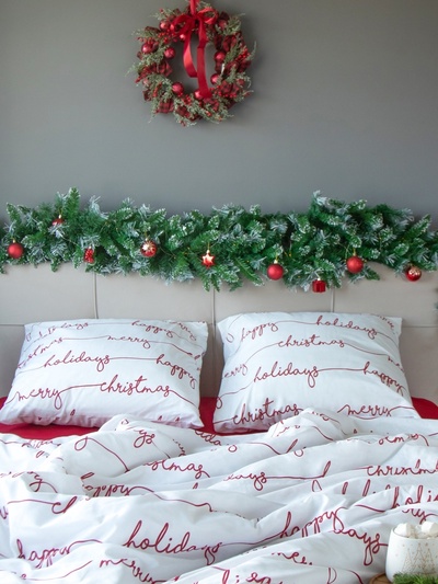 Постельное бельё дуэт «Этель» Christmas letter, бязь