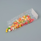 Пакет подарочный новогодний с жёстким дном, прозрачный с еловыми ветками, 6×8×23 см - Фото 2