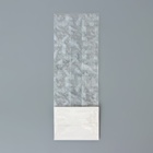 Пакет подарочный новогодний с жёстким дном, прозрачный с еловыми ветками, 6×8×23 см - Фото 3