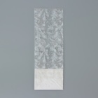 Пакет подарочный новогодний с жёстким дном, прозрачный с еловыми ветками, 6×8×23 см - Фото 4