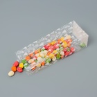 Пакет подарочный новогодний с жёстким дном, прозрачный с ёлками, 6×8×23 см - Фото 2