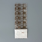 Пакет подарочный новогодний с жёстким дном, прозрачный, 6×8×23 см - Фото 4