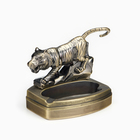 Зажигалка настольная с пепельницей, газовая «Тигр» - Фото 2