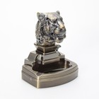 Зажигалка настольная с пепельницей, газовая «Тигр» - Фото 2