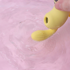 Вибратор пальчиковый с вакуумно-волновым стимулятором, 15 режимов, силикон, желтый - Фото 8