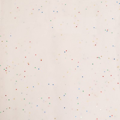 Бумага упаковочная тишью, «Конфетти», белая, 50×66 см