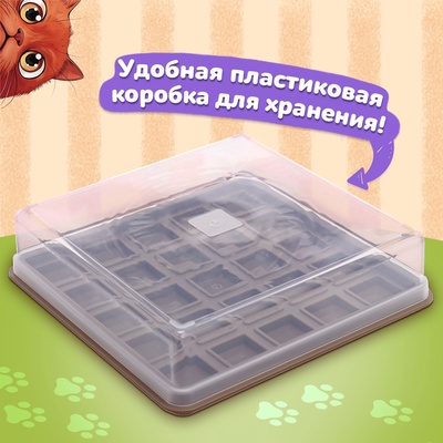 Настольная игра для детей на логику «Котопрятки», головоломка, 1 игрок, 5+