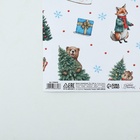 Упаковочная бумага на новый год крафтовая «Новогоднее настроение», 70?100 см (комплект 10 шт) - фото 63606796