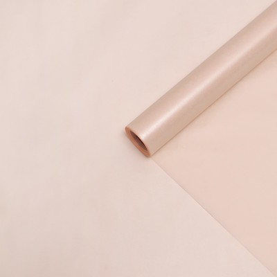 Бумага тишью «Жемчужная», розовый, 50 см × 10 м