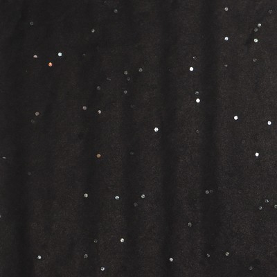 Бумага упаковочная тишью, «Конфетти», чёрная, 50 см × 10 м