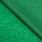 Бумага упаковочная тишью, «Конфетти», тёмно-зелёный, 50 см × 10 м - Фото 2