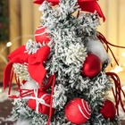 Искусственная ёлка настольная «Сюрприз в мешочке» 31×17 см, красный - Фото 3