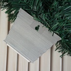 Искусственная ёлка настенная «Зимнее волшебство. Магнолия золотая», 40×24 см, ПВХ ветки отгибаются - Фото 4