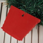 Искусственная ёлка настенная «Зимнее волшебство. Цветочная», 40×23 см, ПВХ ветки отгибаются - Фото 4