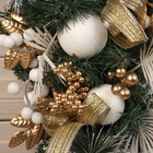 Искусственная ёлка настенная «Ветка ажурная» 60×34 см - Фото 3