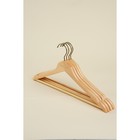 Плечики - вешалки для одежды SL Home, 4 шт., дерево лотос, 44×24.5 см - Фото 2