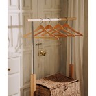 Плечики - вешалки для одежды SL Home, 4 шт., дерево лотос, 44×24.5 см - Фото 7