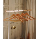 Плечики - вешалки для одежды SL Home, 4 шт., дерево лотос, 44×24.5 см - Фото 8