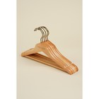 Плечики - вешалки для одежды SL Home, 5 шт., детские, дерево лотос, 33×21 см - Фото 2