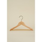 Плечики - вешалки для одежды SL Home, 5 шт., детские, дерево лотос, 33×21 см - Фото 3