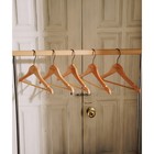 Плечики - вешалки для одежды SL Home, 5 шт., детские, дерево лотос, 33×21 см - Фото 7