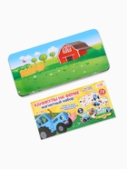 Магнитный набор «Каникулы на ферме», Синий Трактор 10184669