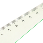 Линейка пластиковая «Звезда», 12 см, фиолетовая - Фото 3