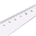 Линейка пластиковая «Звезда», 12 см, синяя - Фото 3