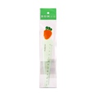 Линейка пластиковая «Морковка», 12 см - Фото 4