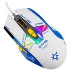 Мышь игровая проводная Dareu A980 White-Blue - фото 51646826 Мышь игровая проводная Dareu A980 White-Blue - фото 51646826