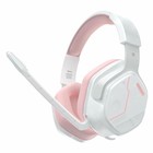 Гарнитура игровая беспроводная EH755 White-Pink (белый/розовый), подключение 2.4GHz+Bluetoo 107557 - фото 51646842 Гарнитура игровая беспроводная EH755 White-Pink (белый/розовый), подключение 2.4GHz+Bluetoo 107557 - фото 51646842