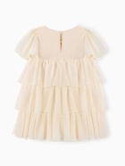 Платье для девочки MINAKU: PartyDress, цвет молочный, рост 110 см 10669742 - фото 13129131