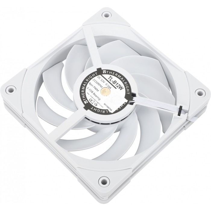 Вентилятор Thermalright TL-B12-W белый 4-pin 28.1dB 205gr Ret - фото 51646864