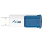 Флешка Netac 128GB U182 NT03U182N-128G-30BL USB3.0 синий/белый - Фото 1