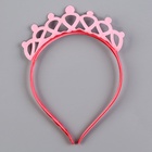 Карнавальный костюм «Стильная принцесса»: ободок, платье розовое, рост 104-110 см - Фото 8