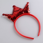 Карнавальный костюм «Новогодняя принцесса»: ободок, платье красное с короной, рост 104-110 см - Фото 7