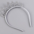 Карнавальный костюм «Стильная принцесса»: ободок, платье голубое с лебедями, рост 98-104 см - Фото 7