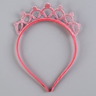 Карнавальный набор «Стильная принцесса»: ободок, платье розовое, рост 104 см - Фото 6