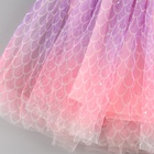 Карнавальный костюм «Стильная принцесса», ободок, платье с русалкой, рост 110 см - Фото 4