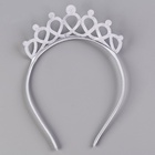 Карнавальный набор «Стильная принцесса», ободок, платье с лебедями, рост 104 см, голубой - Фото 8